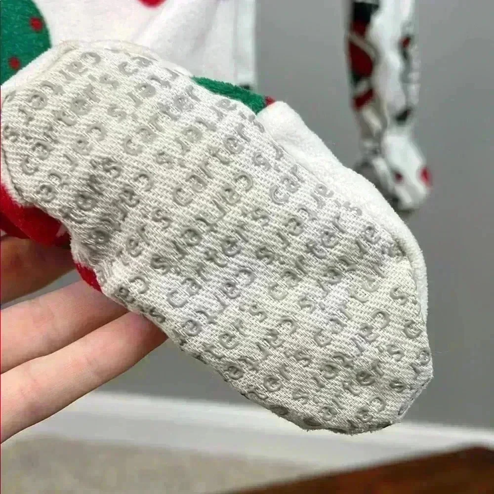 Christmas Fleece Sleepers by Carter’s | Size 12 Months - Picture 7 of 7
